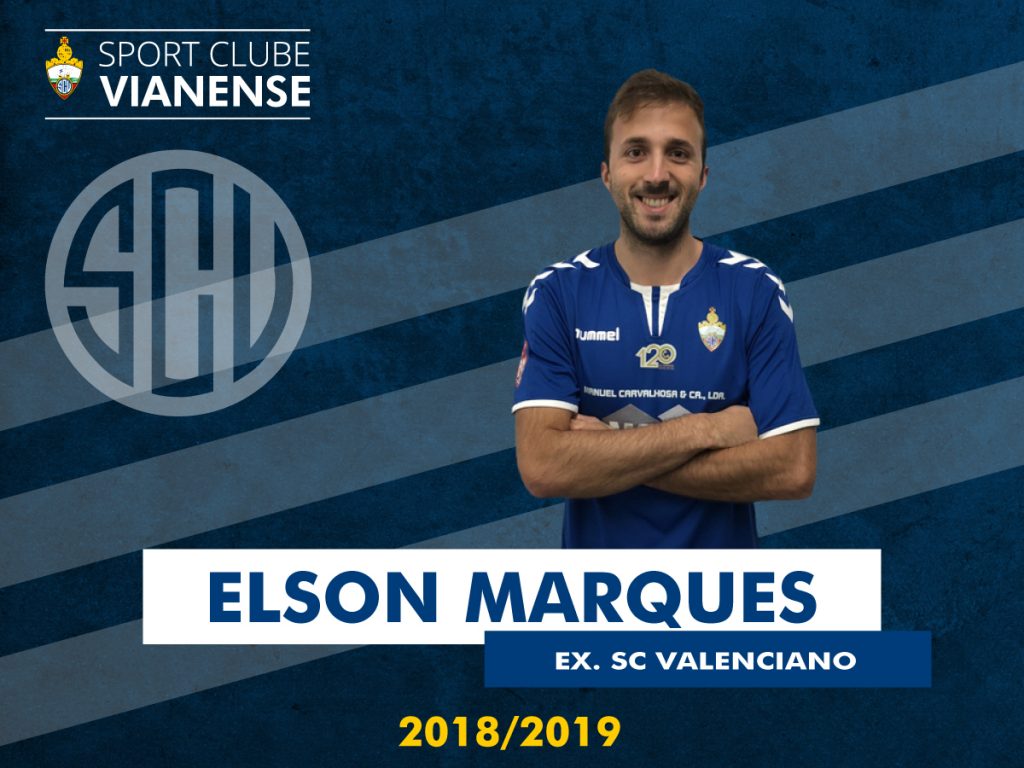 Elson (ex Valenciano), reforça o SC Vianense!