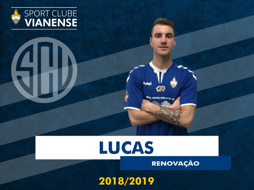 Lucas renova com o SC Vianense!
