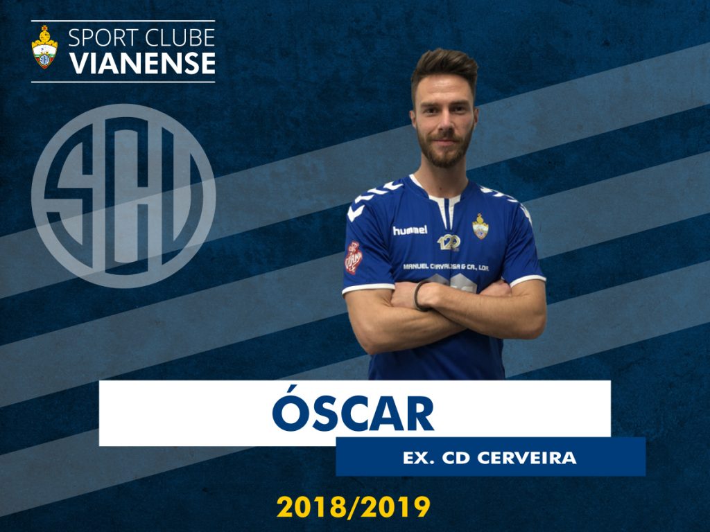 Óscar Sá (ex Cerveira) é reforço!