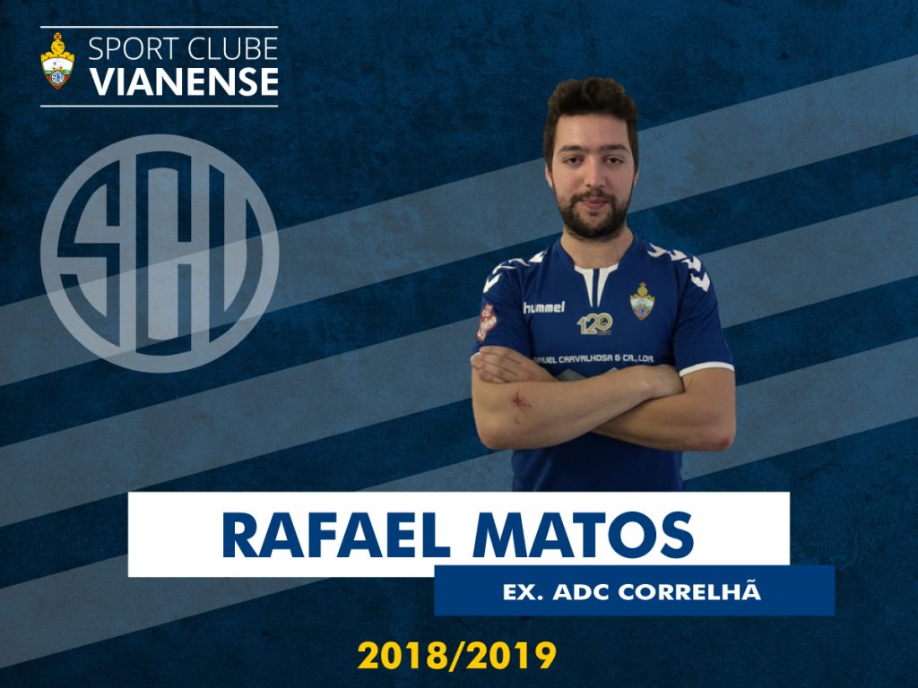 Rafael Matos assina pelo SC Vianense!