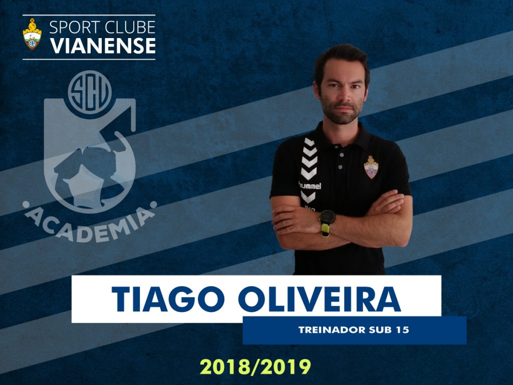 Tiago Oliveira orientará os Sub15