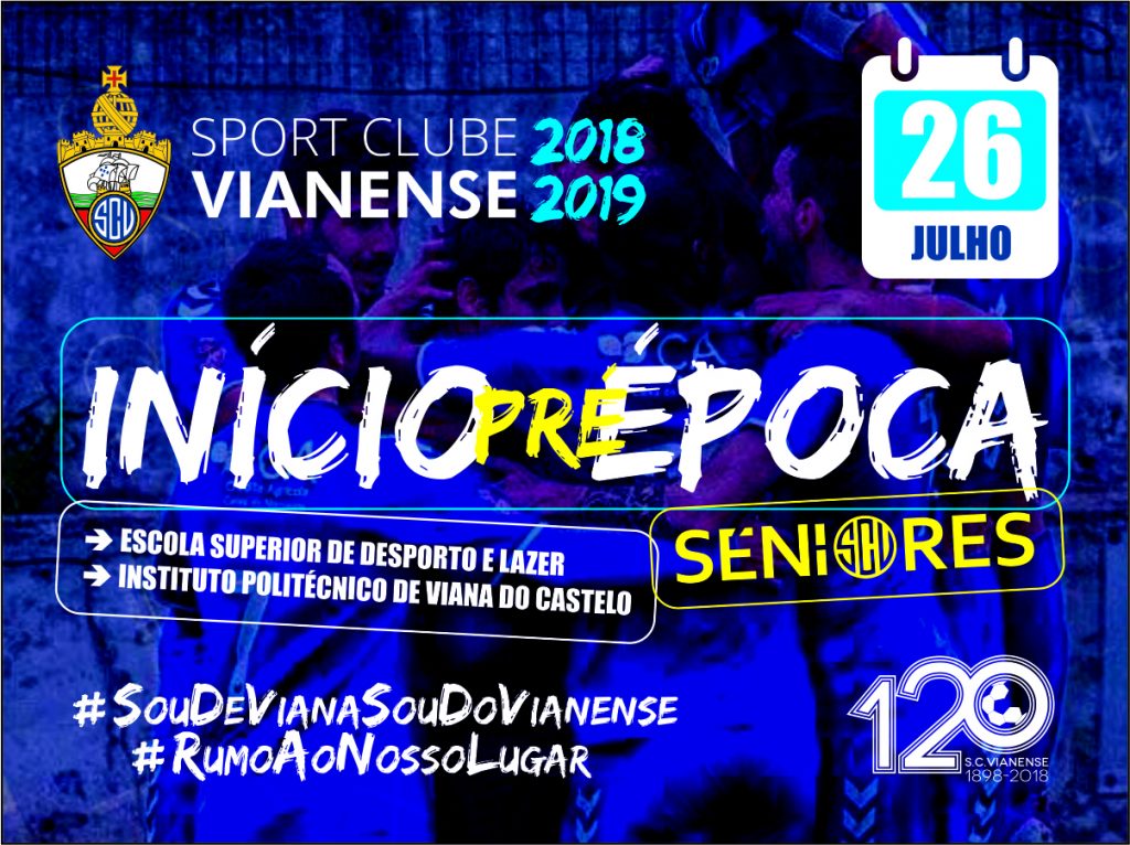 Seniores: Pré-época arranca amanhã em Melgaço!