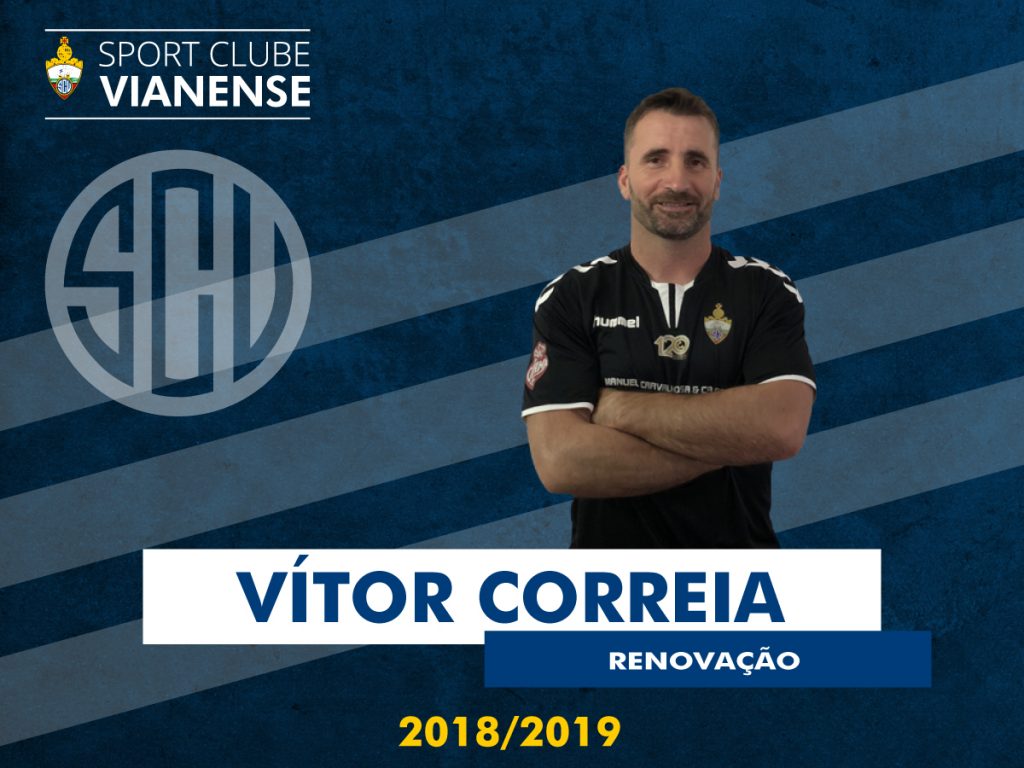 Vítor renova com o SC Vianense!