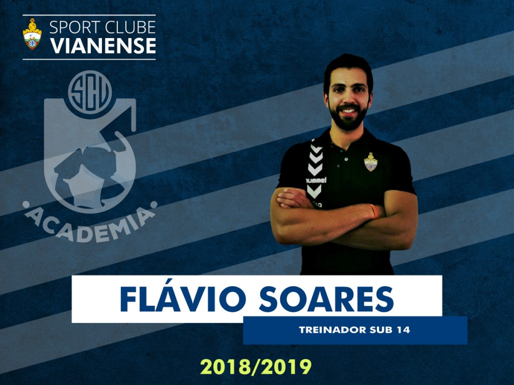 Flávio Soares será o responsável pela equipa Sub14!