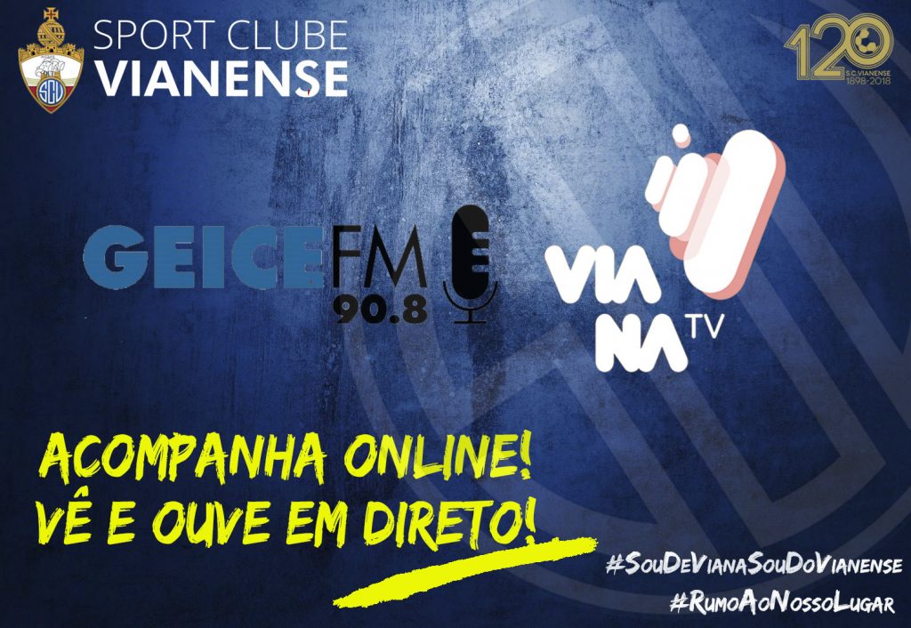 Jogos do SC Vianense com transmissão video em direto!