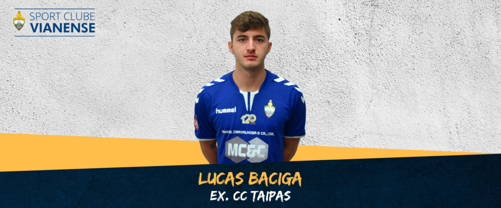 Lucas Baciga é jogador do SC Vianense!
