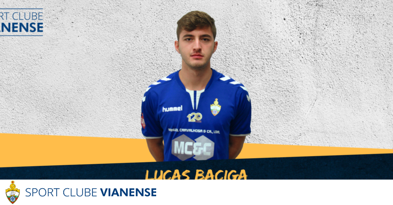 Lucas Baciga é jogador do SC Vianense! - Sport Clube VianenseSport ...