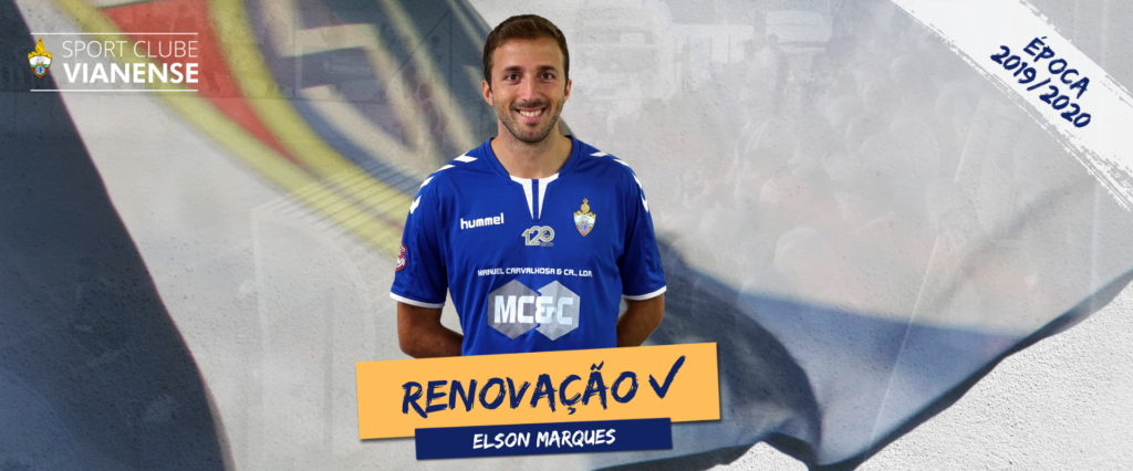 Elson continuará a ser jogador do SC Vianense!