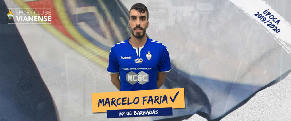 Marcelo é jogador do SC Vianense!