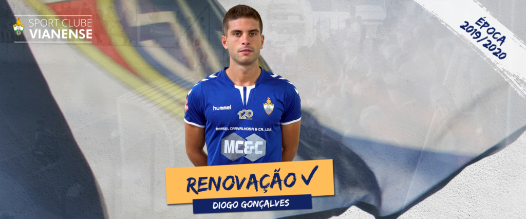 Diogo Gonçalves continua em 2019/2020