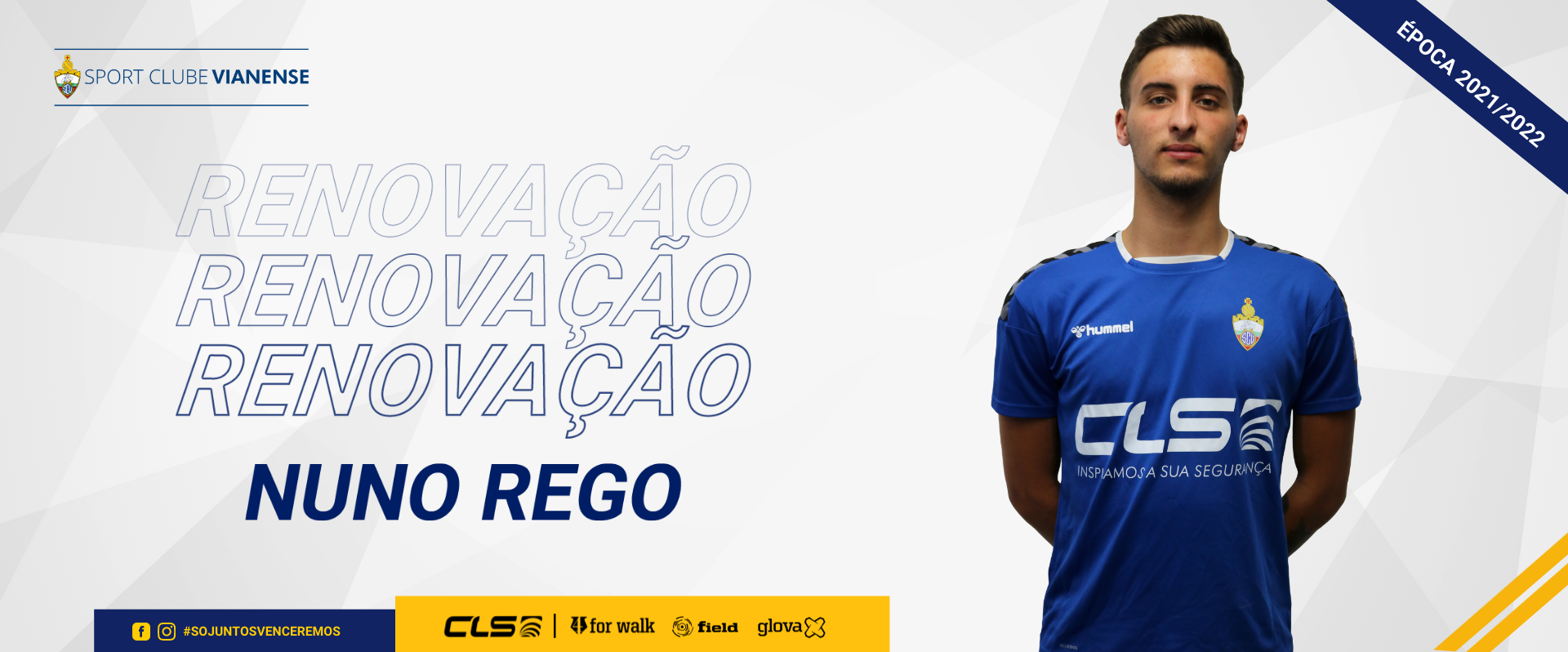 Nuno Rego fica no Vianense